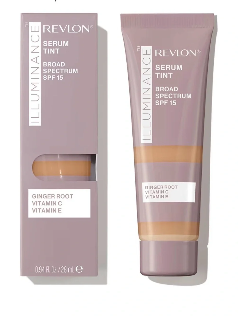 Revlon Illuminance Tinted Serum,Triple Hyaluronic Acid,SPF 15, 409 Brûlée
